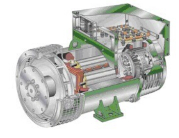 白云发电机内部结构图 白云发电机内部结构图